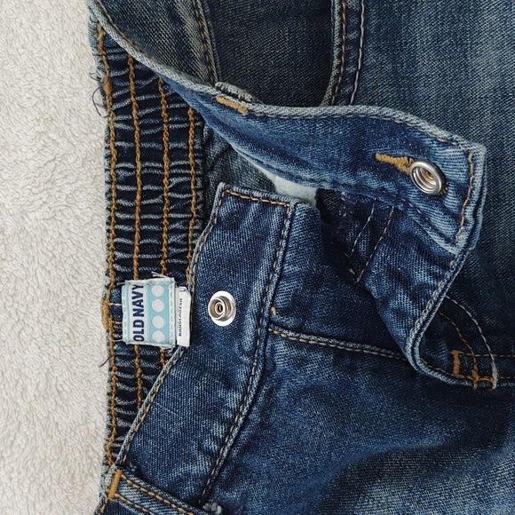 NWT baby Gap white stretch 2T denim bottoms & NWT old Navy 5 pocket skirt - Picture 13 of 13